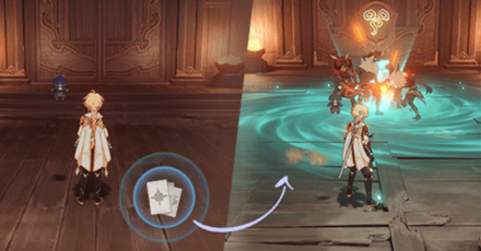 Genshin - Labyrinth Warriors - Release Shikifuda