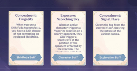 Genshin - Labyrinth Warriors - Draw Charm