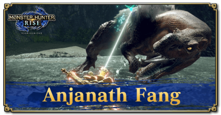Monster Hunter Rise (MH Rise) - Anjanath Fang Banner