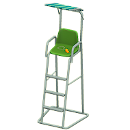 ACNH - The Green version of Lifeguard Chair