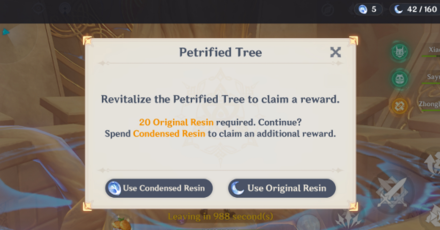 Genshin - Challenge Domains - Resin