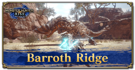 Monster Hunter Rise (MH Rise) - Barroth Ridge Banner