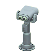 ACNH - The Gray version of Tourist Telescope