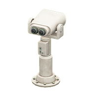 ACNH - The White version of Tourist Telescope