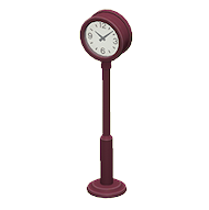 ACNH - The Brown version of Park Clock