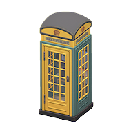 ACNH - The Gold version of Phone Box