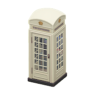 ACNH - The White version of Phone Box
