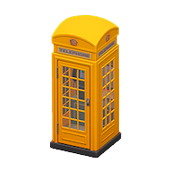 ACNH - The Yellow version of Phone Box