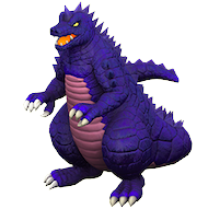 ACNH - The Blue version of Monster Statue