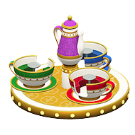 ACNH - The Gorgeous version of Plaza Teacup Ride