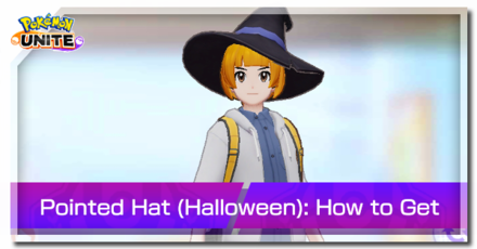 Pokemon UNITE - Skin Pointed Hat (Halloween)