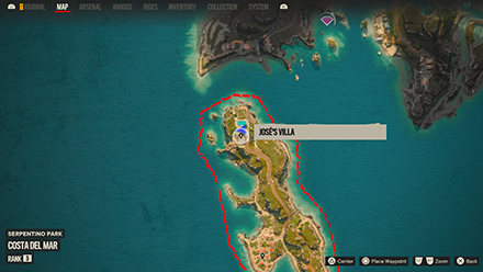 Far Cry 6 - El Pequeno I zoomed map