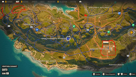 Far Cry 6 - Holy Pages I zoomed map