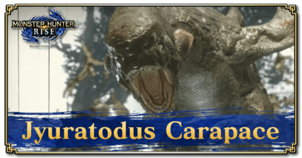 Monster Hunter Rise (MH Rise) - Jyuratodus Carapace Banner