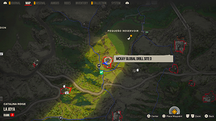 Far Cry 6 - Holy  Pages IV zoomed map