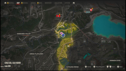 Far Cry 6 - Holy Pages III zoomed map