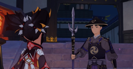 Genshin - Talk to the official at the Tenrou Commission Headquarters