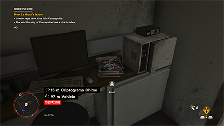 Far Cry 6 - The Cabinet of Dr. Medico - Issue #3 in-game view