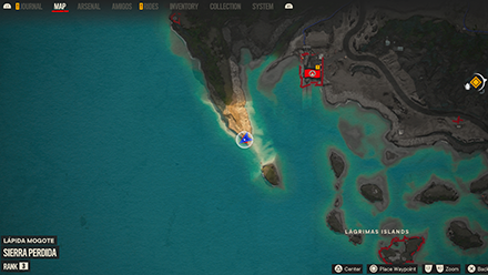 Far Cry 6 - Exterminador: Strike Force - Issue #2 zoomed map