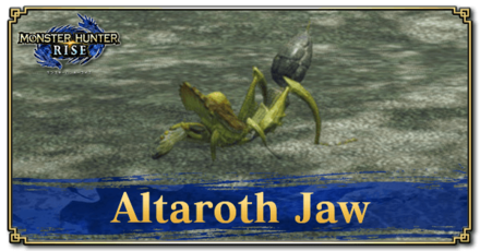 Monster Hunter Rise (MH Rise) - Altaroth Jaw Banner