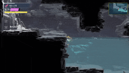 Space Jump Across the water
