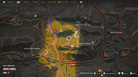 Far Cry 6 - Shadow of Fantasma - Issue #4 zoomed map