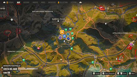 Far Cry 6 - Montero Fragment I zoomed map