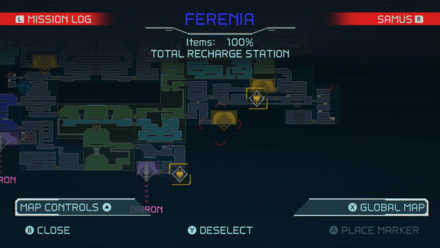Total Recharge Stations Map Ferenia