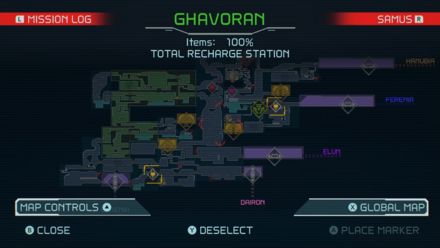 Total Recharge Stations Map Ghavoran