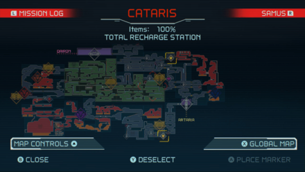 Total Recharge Stations Map Cataris
