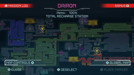 Total Recharge Stations Map Dairon