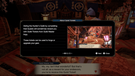 MH Rise - Guild Tickets from Clearing Hub Quests