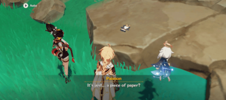 Genshin Impact - Shiki Taishou First Appearance