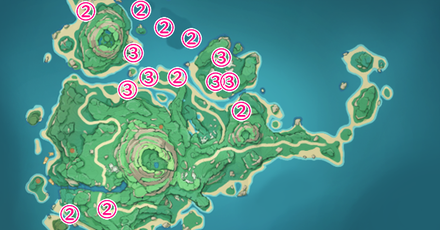 Genshin - Ruin Sentinels - Tsurumi Island Location.png