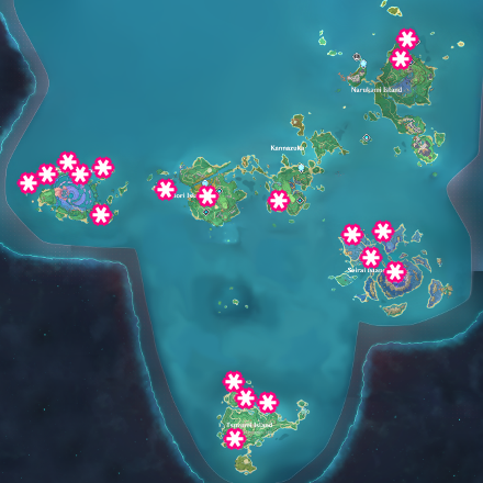 Genshin Impact - Ruin Scout Locations in Inazuma