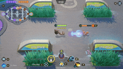 Pokemon UNITE - Greedent Tackle Combo 1