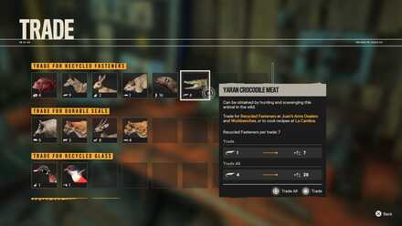 Far Cry 6 Trading animal meat