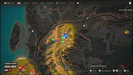 Far Cry 6 - Art Scraps III zoomed map