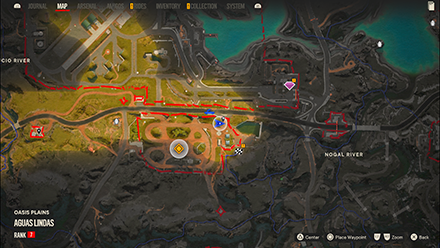Far Cry 6 - Rally Documents II zoomed map
