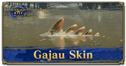 Monster Hunter Rise (MH Rise) - Gajau Skin Banner