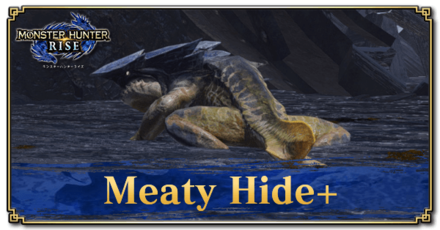 Monster Hunter Rise (MH Rise) - Meaty Hide+ Banner