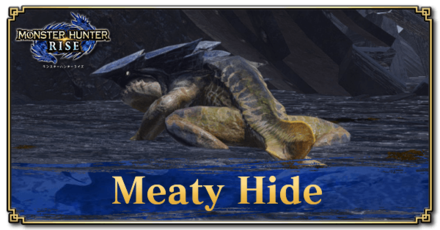 Monster Hunter Rise (MH Rise) - Meaty Hide Banner