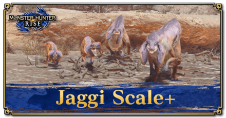 Monster Hunter Rise (MH Rise) - Jaggi Scale+ Banner