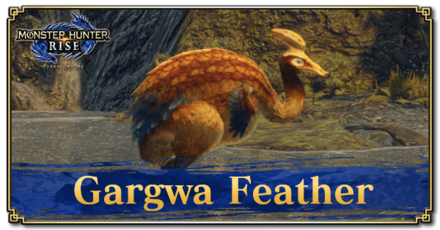 Monster Hunter Rise (MH Rise) - Gargwa Feather Banner