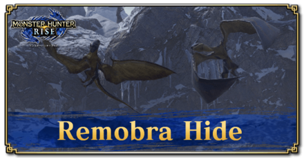 Monster Hunter Rise (MH Rise) - Remobra Hide Banner
