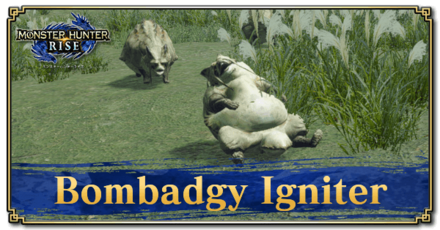 Monster Hunter Rise (MH Rise) - Bombadgy Igniter Banner