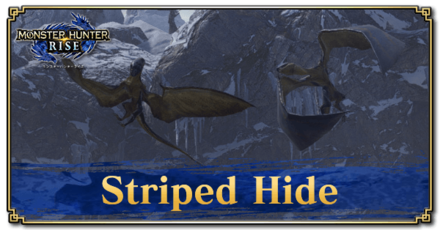 Monster Hunter Rise (MH Rise) - Striped Hide Banner
