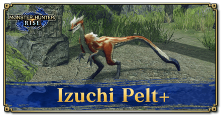 Monster Hunter Rise (MH Rise) - Izuchi Pelt+ Banner
