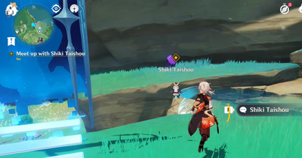 Genshin - Labyrinth Warriors - Pushing On - Head to the Domain and Talk with Shiki Taishou