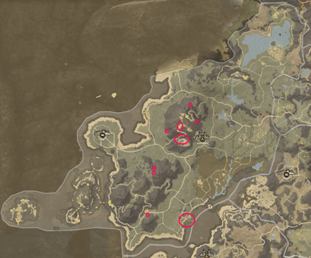 New World - Ebonscale Reach Platinum Locations